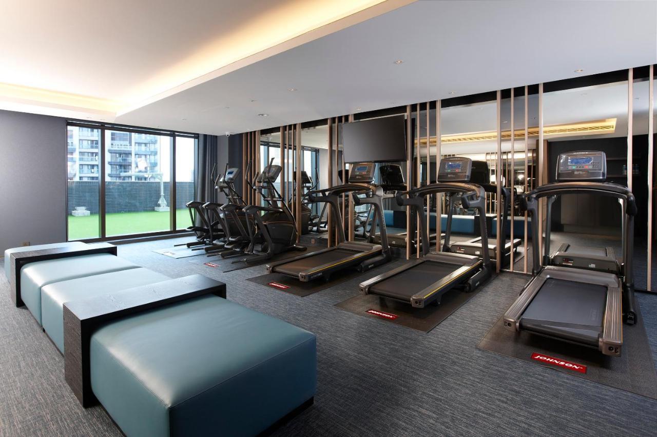 Cozzi Blu Hotell Zhongli Exteriör bild The gym at the hotel