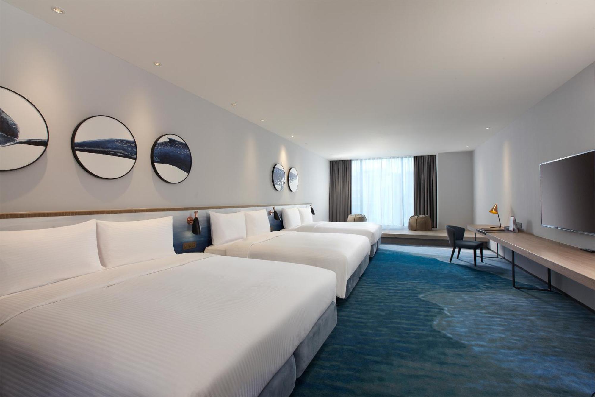 Cozzi Blu Hotell Zhongli Exteriör bild